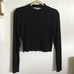 Mock neck sweater